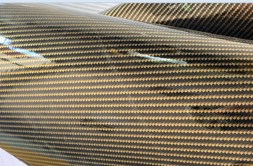 2D Carbon Fibre Vinyl Car Wrap