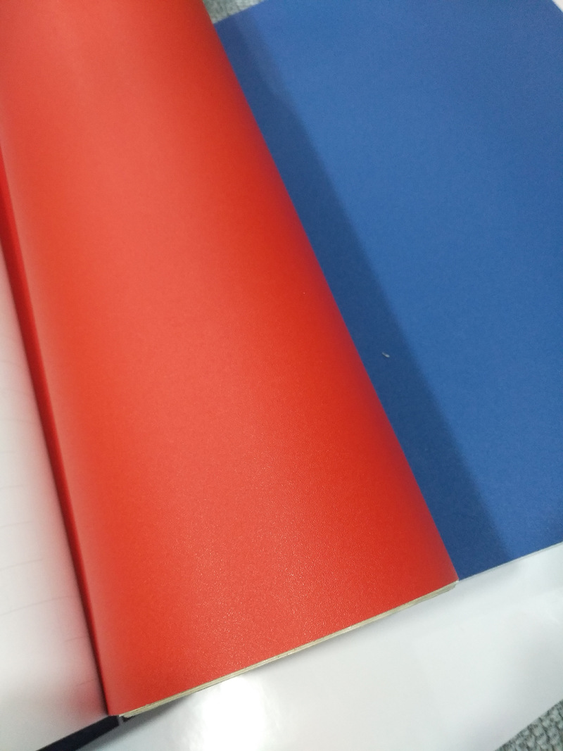 Showroom Display Film — Bright Red